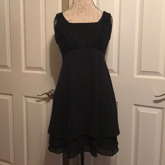 little black dress empire waist